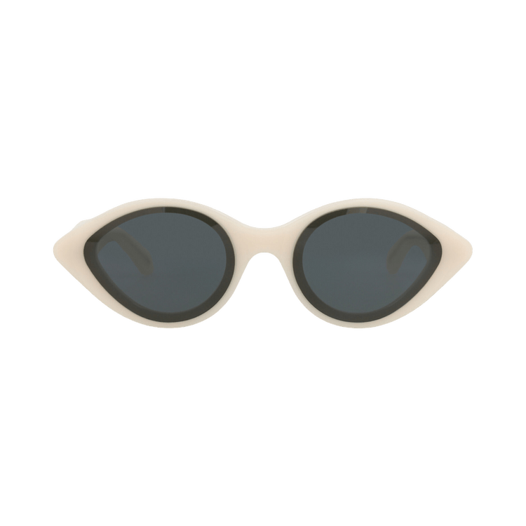 Alaïa Cat Eye-Frame Recycled Acetate Sunglasses — White