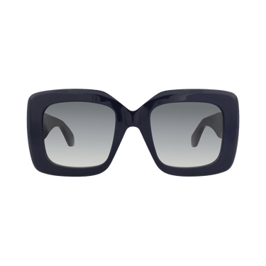 Alaïa Square-Frame Recycled Acetate Sunglasses — Blue – Grey AA0065S 30014218