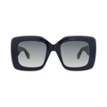 Alaïa Square-Frame Recycled Acetate Sunglasses — Blue – Grey AA0065S 30014218
