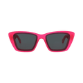 Alaïa Square-Frame Recycled Acetate Sunglasses — Pink – Fuchsia Grey AA0070S 30014377