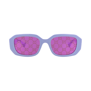 Gucci Square-Frame Injection Sunglasses — Purple – Pink GG1535S 30014812 004