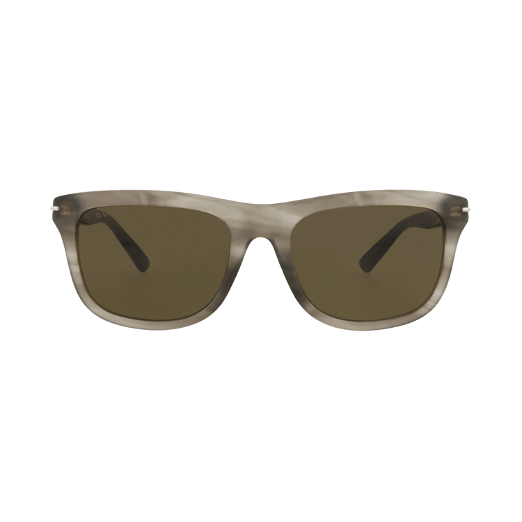 Gucci Square-Frame Recycled Acetate Sunglasses — Multi-Color – Havana Brown GG1444S 30014443 003