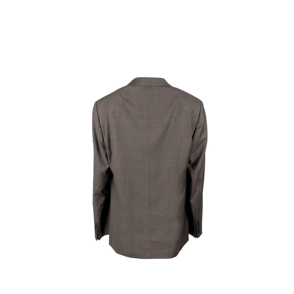 balenciaga-size-42-checked-single-breasted-blazer-wool-dark-grey