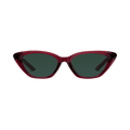 Gentle Monster Mowa RC3 Star Detail Cat Eye Sunglasses — Red