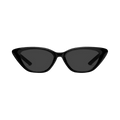Gentle Monster Mowa 01 Star Detail Cat Eye Sunglasses — Black