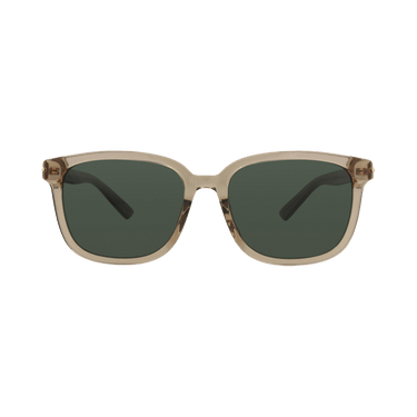 Gucci Square Frame Recycled Acetate Sunglasses — Brown – Green GG1505SK 30014898 004