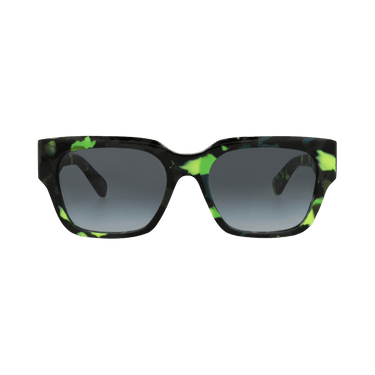 Chloé Square Frame Recycled Acetate Sunglasses — Green – CH0190S30014666 005