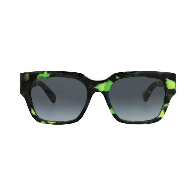 Chloé Square Frame Recycled Acetate Sunglasses — Green – CH0190S30014666 005