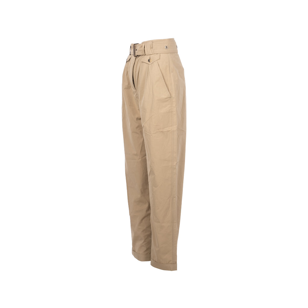 louis-vuitton-size-36-straight-pants-with-monogram-belt-cotton-silk-beige