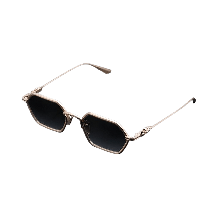 Chrome Hearts Datass Sunglasses — Gold