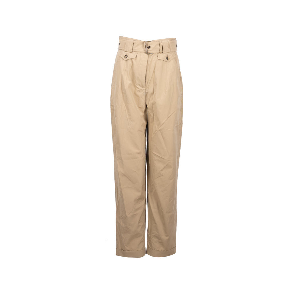 louis-vuitton-size-36-straight-pants-with-monogram-belt-cotton-silk-beige