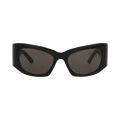 Balenciaga Cat Eye Frame Recycled Acetate Sunglasses — Black – BB0327S 30014892 001