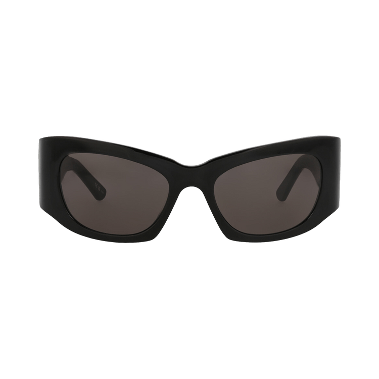 Balenciaga Cat Eye Frame Recycled Acetate Sunglasses — Black – BB0327S 30014892 001