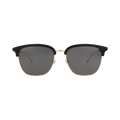 Gucci Round Frame Recycled Acetate Sunglasses — Black