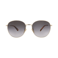 Chloé Round-Frame Metal Sunglasses — Gold – Grey CH0181SK30014136 001