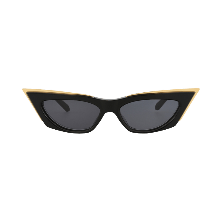 Valentino Cat Eye-Frame Acetate/Titanium Sunglasses — Black – 113A 55
