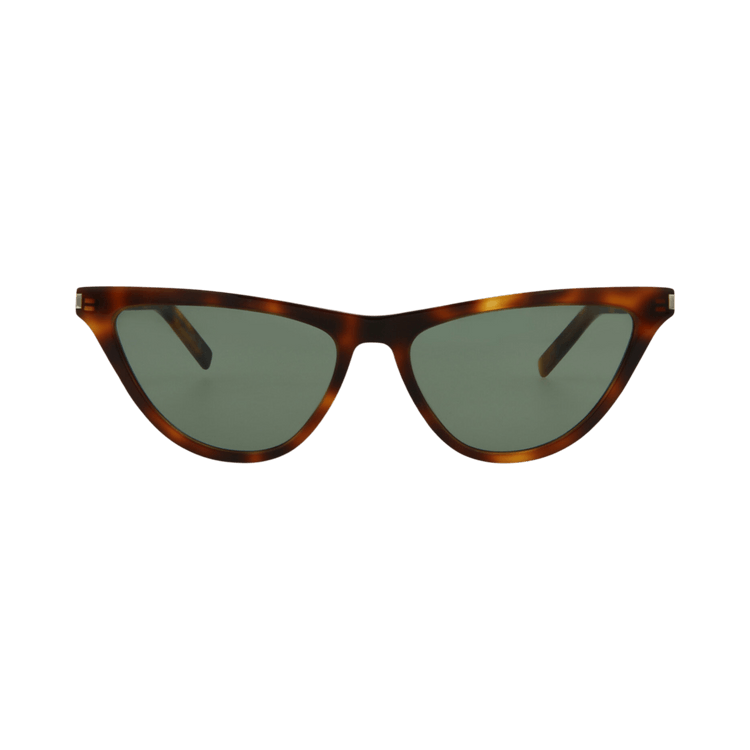 Saint Laurent Cat Eye-Frame Acetate Sunglasses — Brown – Green SL550SLIM 30013720 002