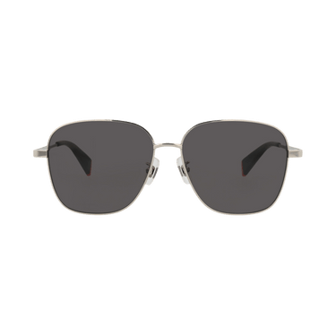 Kenzo Square-Frame Metal Sunglasses — Silver – Palladium Smoke KZ40165U56 16A