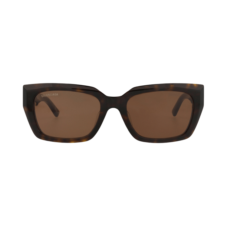 Balenciaga Square-Frame Recycled Acetate Sunglasses — Brown – Havana BB0272SA 30013994 002