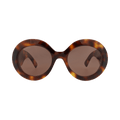 Gucci Round-Frame Recycled Acetate Sunglasses — Brown – Havana GG1647S 30015325 009