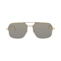 Cartier Aviator-Frame Metal Sunglasses — Gold – Bronze CT0230S 30008366 003