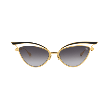 Valentino Cat Eye-Frame Titanium Sunglasses — Gold – Grey 118A