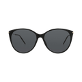 Gucci Cat Eye-Frame Recycled Acetate Sunglasses — Black – Gold Grey GG1268S 30013855 001