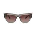 Valentino Cat Eye-Frame Acetate Sunglasses — Grey