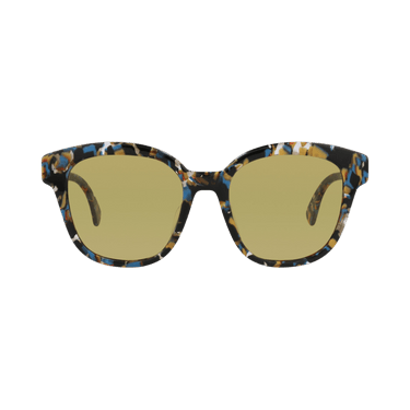 Kenzo Round-Frame Acetate Sunglasses — Brown – KZ40156F54 55J