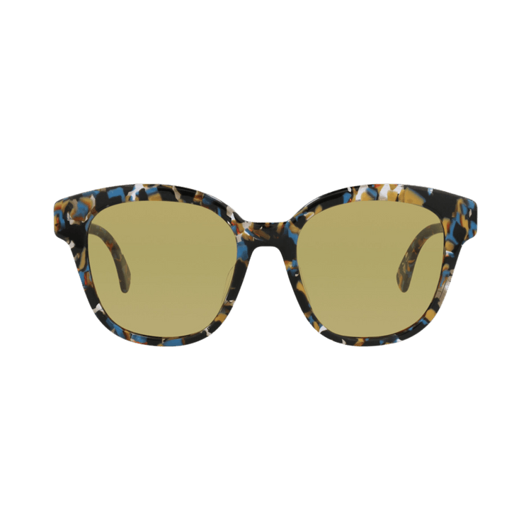 Kenzo Round-Frame Acetate Sunglasses — Brown – KZ40156F54 55J