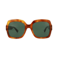 Gucci Square-Frame Acetate Sunglasses — Brown – Havana Green GG0036SN 30013238 003