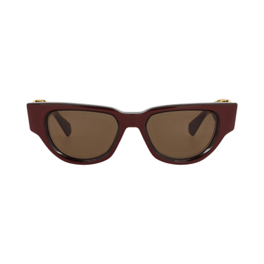 Valentino Cat Eye-Frame Acetate Sunglasses — Brown – 103B 50