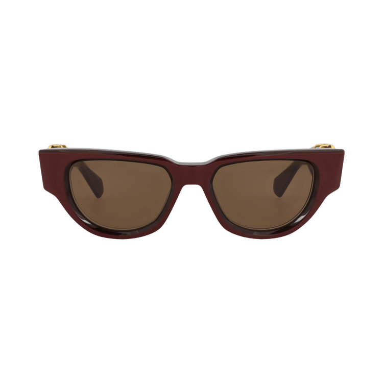 Valentino Cat Eye-Frame Acetate Sunglasses — Brown – 103B 50