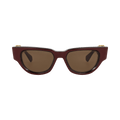 Valentino Cat Eye-Frame Acetate Sunglasses — Brown – 103B 50