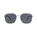 Gucci Square-Frame Metal Sunglasses — Silver – Ruthenium Black Grey GG1350S 30013913 001