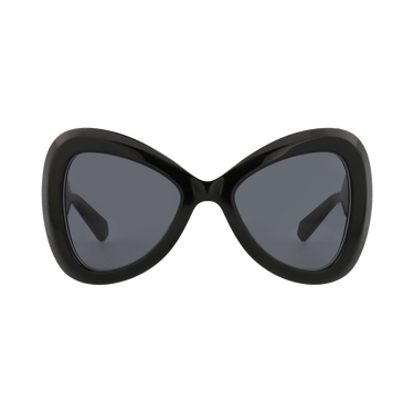 Valentino Cat Eye-Frame Acetate Sunglasses — Black – Grey 138A 53