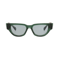 Valentino Cat Eye-Frame Injection Sunglasses — Green