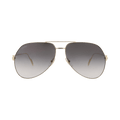Cartier Aviator-Frame Metal Sunglasses — Gold