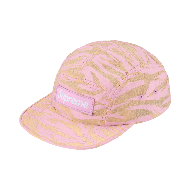 Supreme Tiger Camo Ripstop Camp Cap 'Pink'