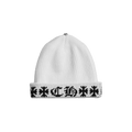 Chrome Hearts Big Daddy Cashmere Beanie 'White'