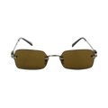 Miu Miu Square Frame Sunglasses — Green