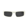 Palm Angels Kerman Logo Sunglasses — White