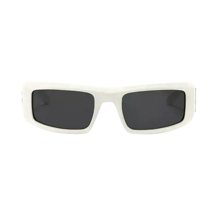 Palm Angels Kerman Logo Sunglasses — White