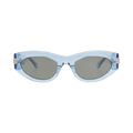 Bottega Veneta Cat Eye-Frame Acetate Sunglasses — Blue