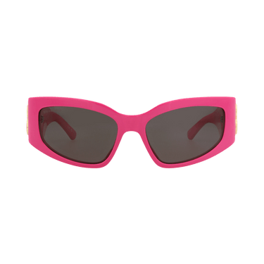 Balenciaga Cat Eye-Frame Recycled Acetate Sunglasses — Pink – BB0321S 30014886 006