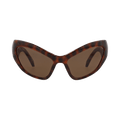 Balenciaga Cat Eye-Frame Bio Injection Sunglasses — Brown – BB0319S 30014884 002