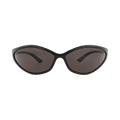 Balenciaga Shield-Frame Bio Injection Sunglasses — Black – Grey BB0285S 30014408 001