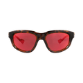 Gucci Round-Frame Injection Sunglasses — Brown