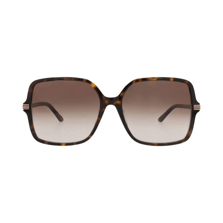 Gucci Square-Frame Recycled Acetate Sunglasses — Brown – Havana GG1448SA 30014448 002