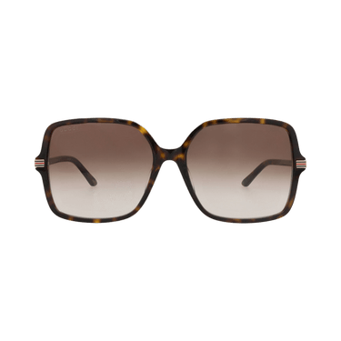 Gucci Square-Frame Recycled Acetate Sunglasses — Brown – Havana GG1448SA 30014448 002